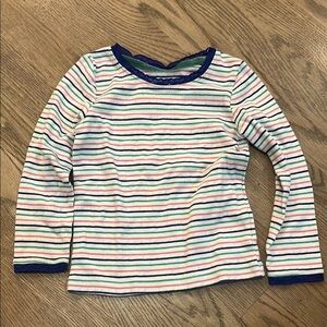 Boden Blue and Green Long Sleeve Tee